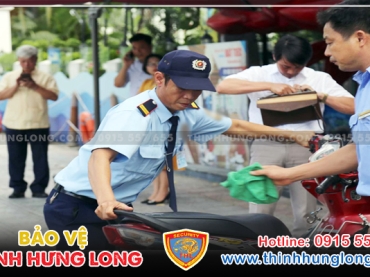 Dịch vụ bảo vệ giữ xe nhà hàng